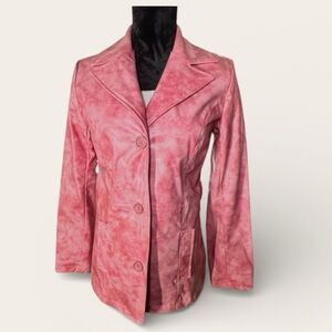 Y2K BB Dakota Faux-Leather Jacket EUC